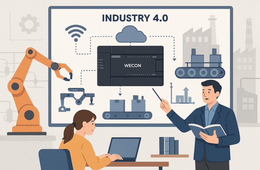 การใช้ WECON PLC ในยุคอุตสาหกรรม 4.0 สำหรับครูและโรงงานอุตสาหกรรม