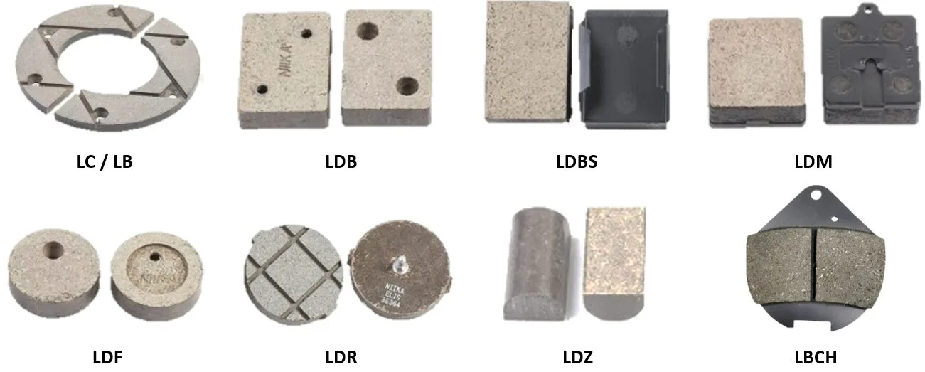 Niika Industrial Brake Pads