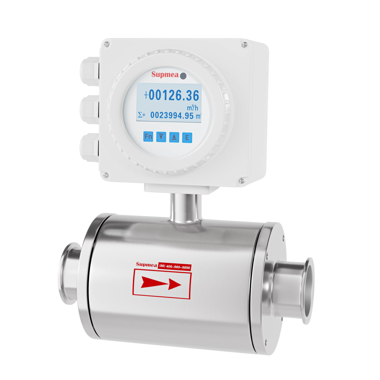 Supmea FMC240 Sanitary Electromagnetic Flowmeter